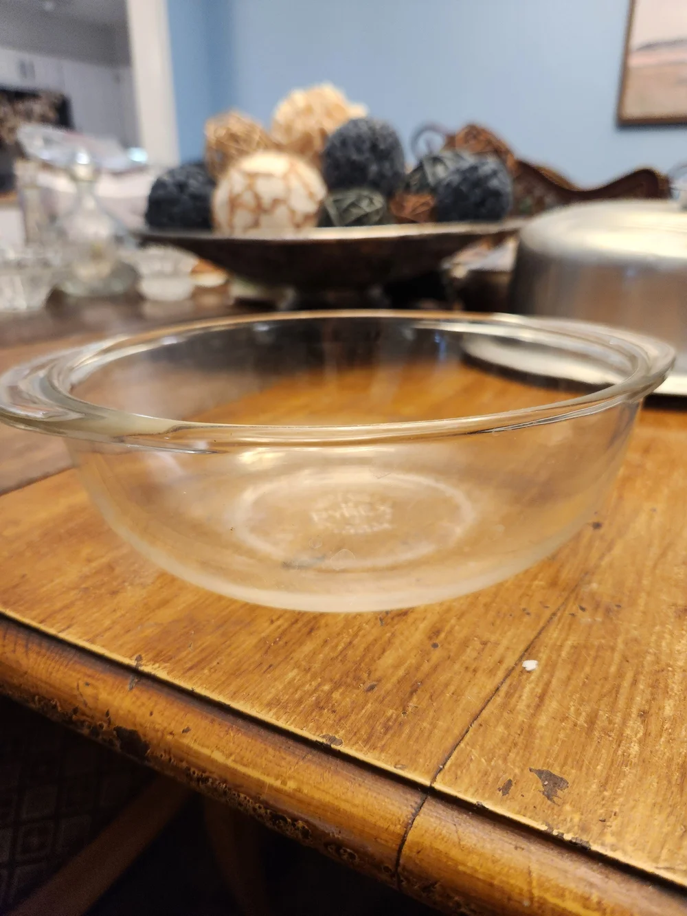 Pyrex Clear Glass Mixing Bowl - Transparent/Glass